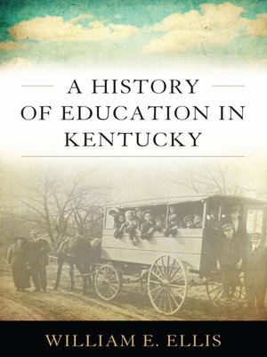 cover image of A History of Education in Kentucky
